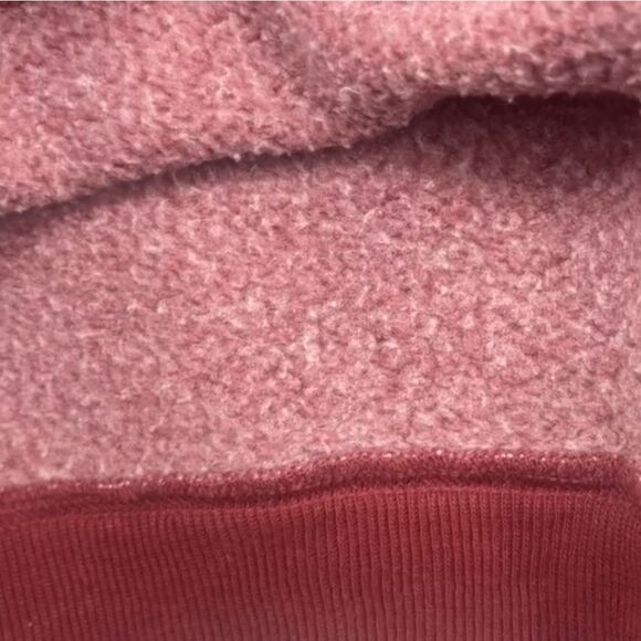 THE GREAT. Heathered Red Teammate Contrast Edging Sweatshirt Small - Picture 13 of 17
